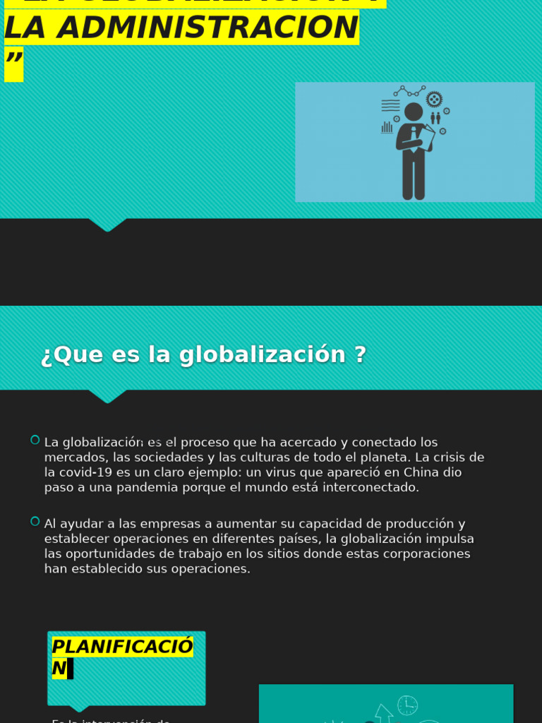 Globalización y su Impacto en la Administración | PDF