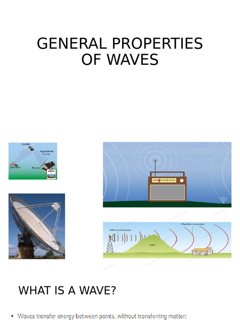 General Properties of Waves 2022 | PDF