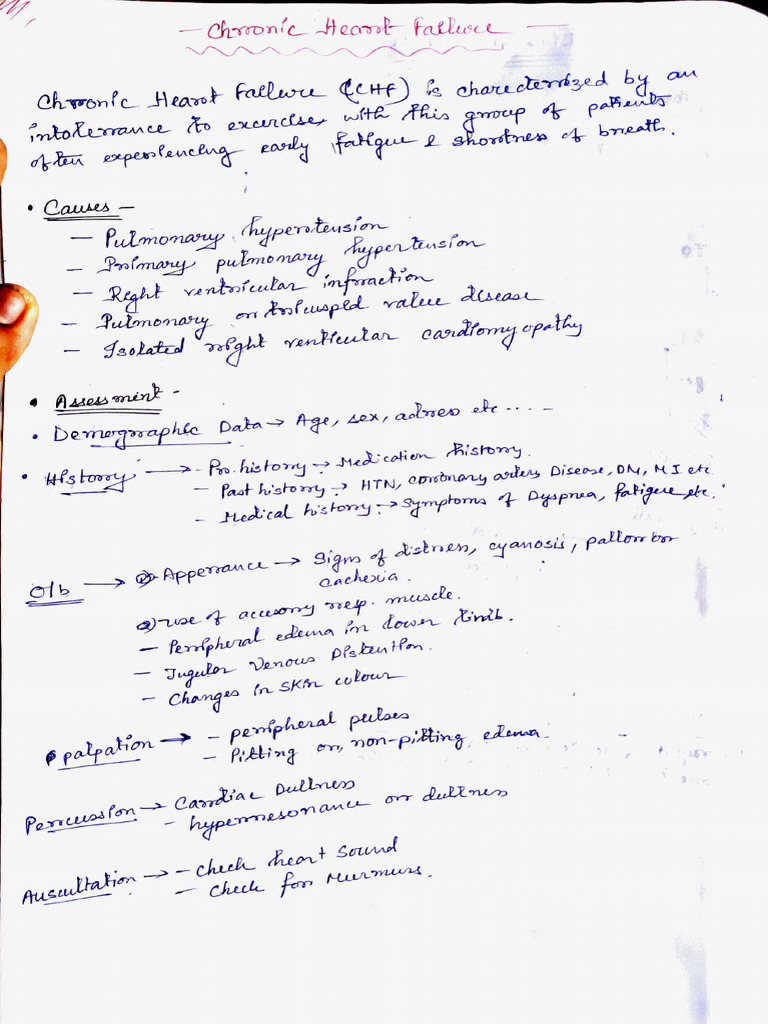 Effects of Exercise on Chronic Heart Failure | PDF