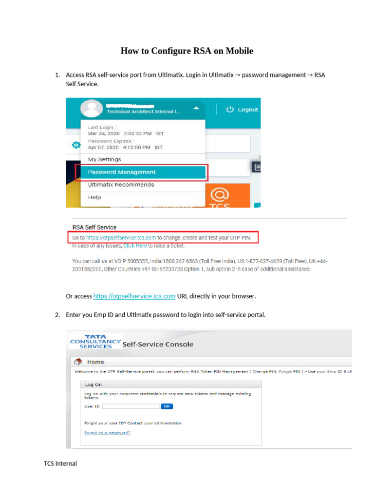 71706128how To Configuring RSA On Mobile | PDF