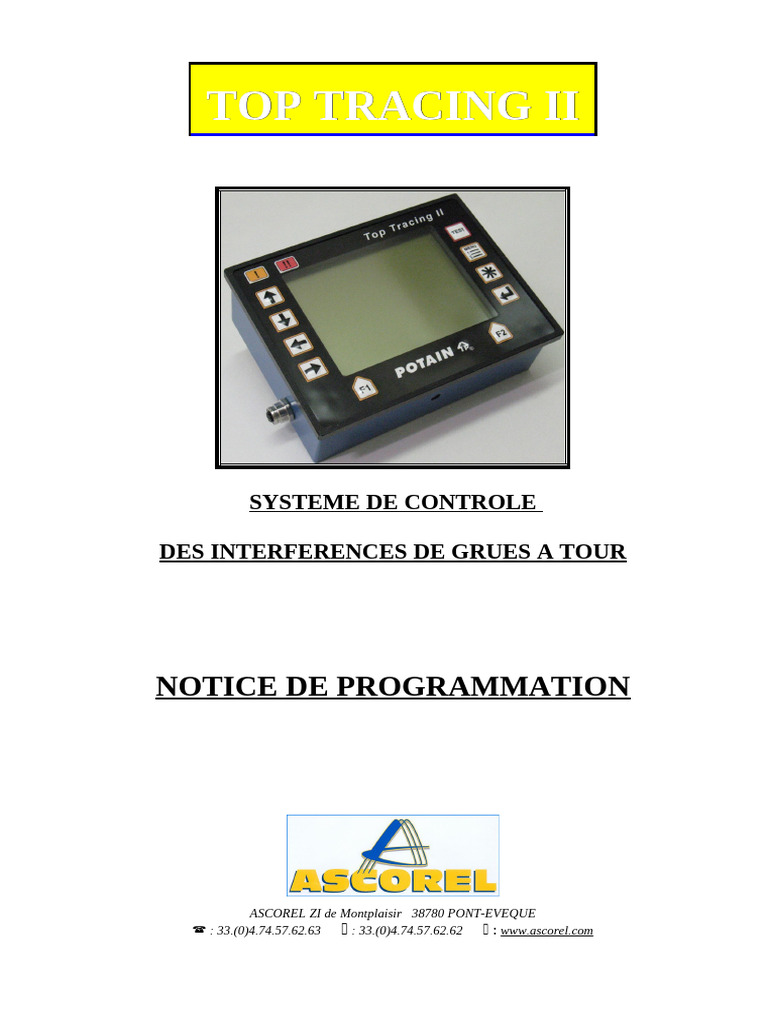 Programmation Système Top Tracing II | PDF | Angle | Capteur
