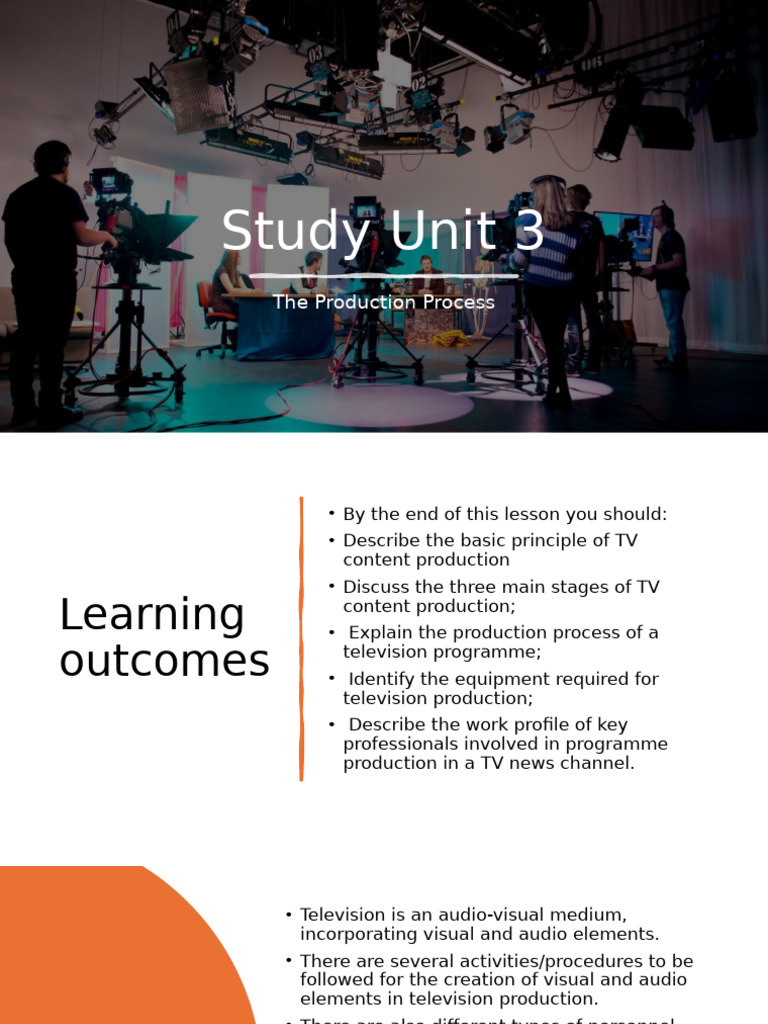 Stages of Television Production Process | PDF