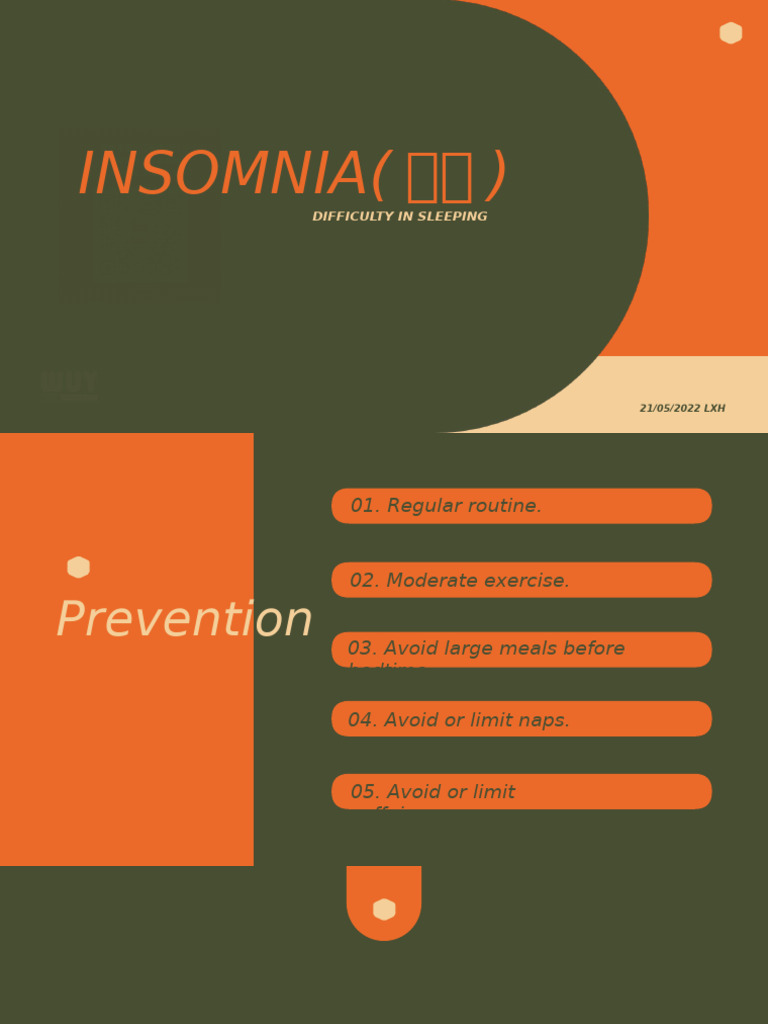 Strategies for Managing Insomnia | PDF