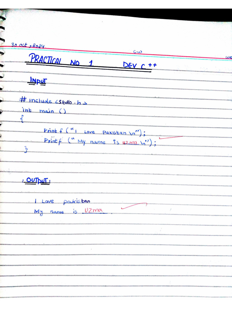 Computer C++ Practical Solved | PDF