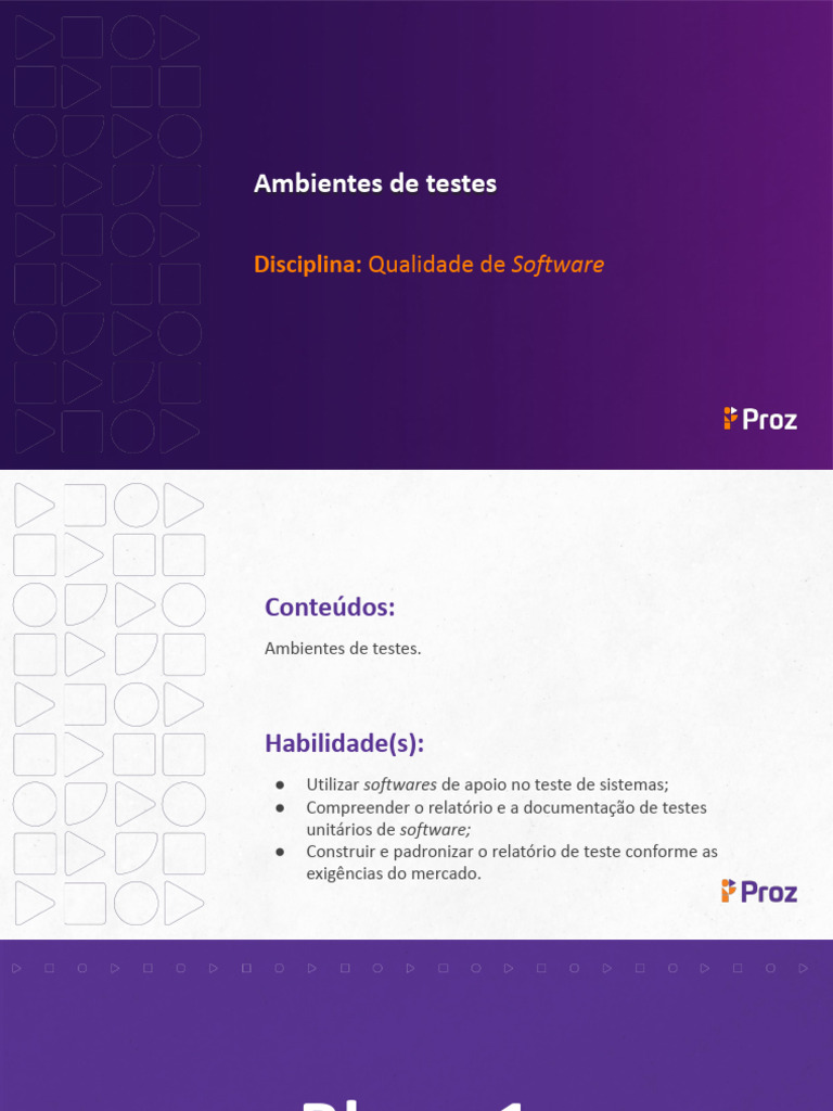 Documentação e Planos de Teste de Software | PDF | Testes de software ...