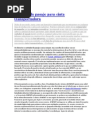 Detector de Pasaje Para Cinta Transportadora