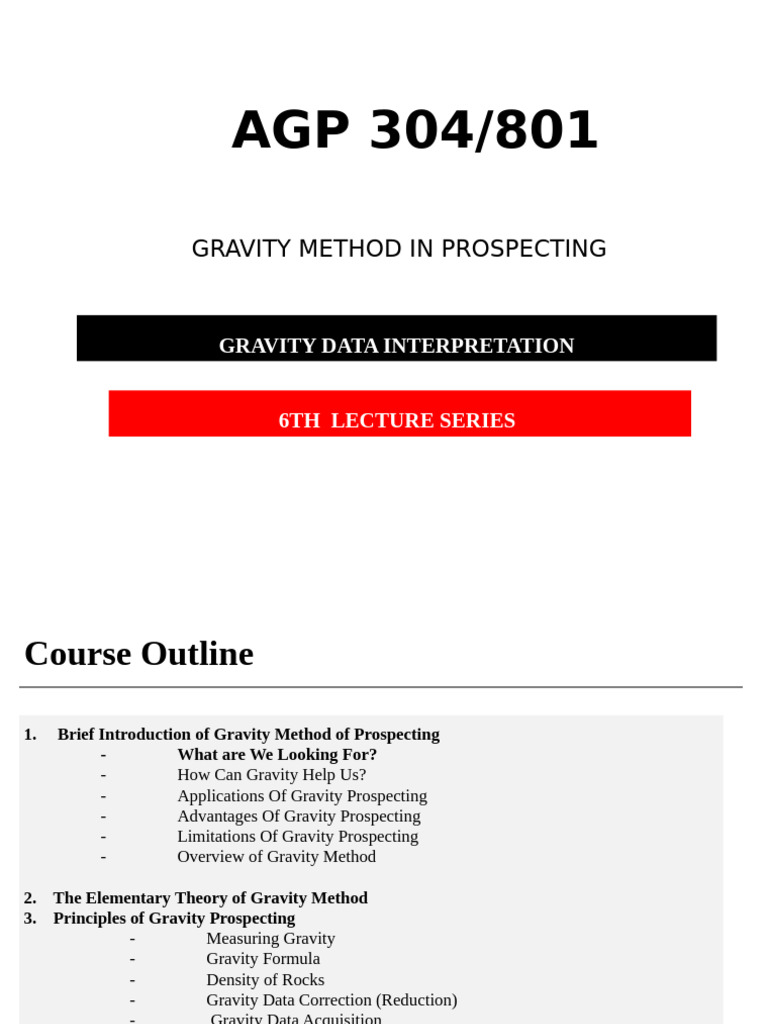 Gravity Data Interpretation Techniques | PDF | Inverse Problem | Geology