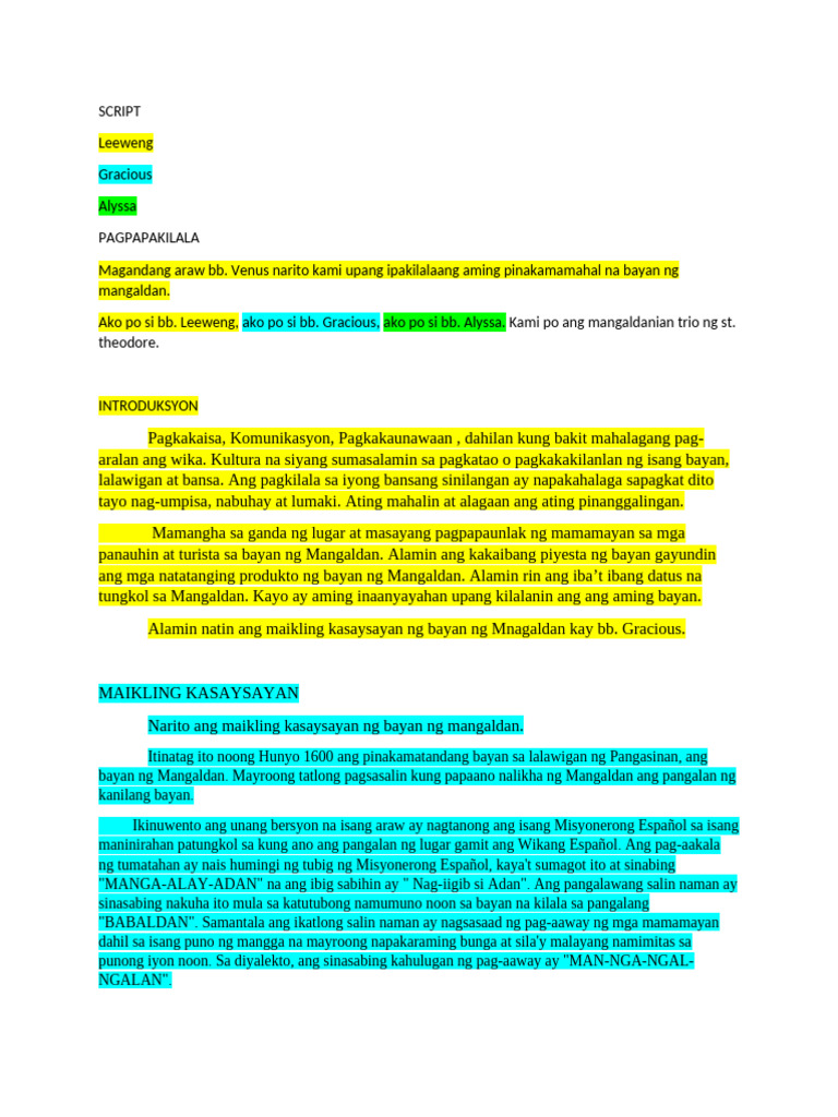 Script | PDF