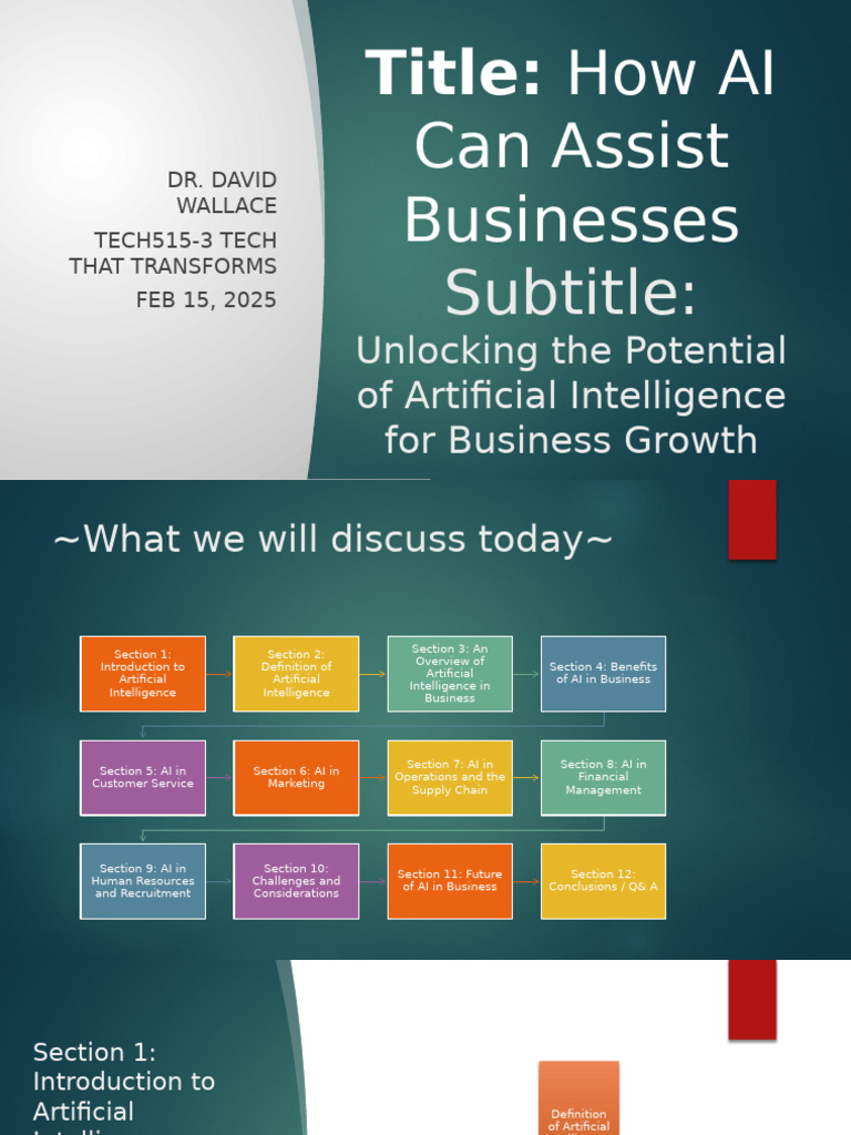 AI's Impact on Business Growth | PDF | Artificial Intelligence ...