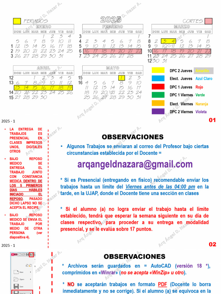 Programa 2025 A Parte 1 Alumnos | PDF