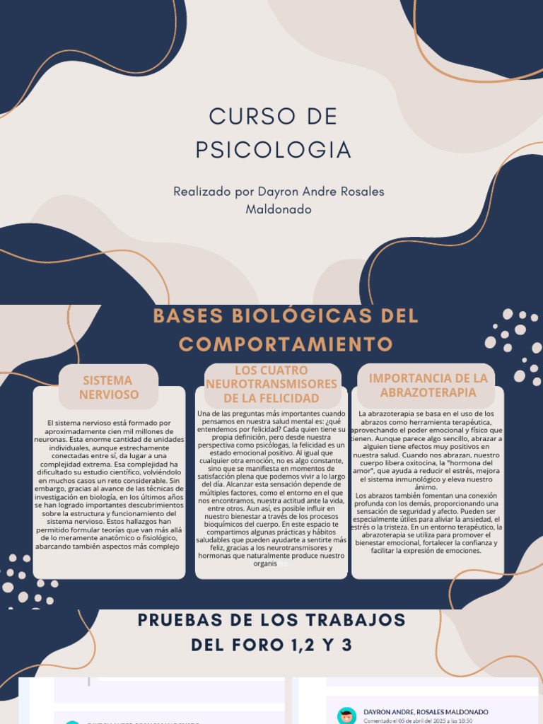 Bases biológicas de la felicidad y abrazoterapia | PDF | Las emociones ...