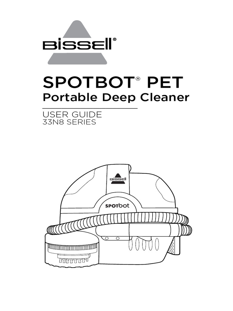 Bissell Spotbot Pet Manualnull