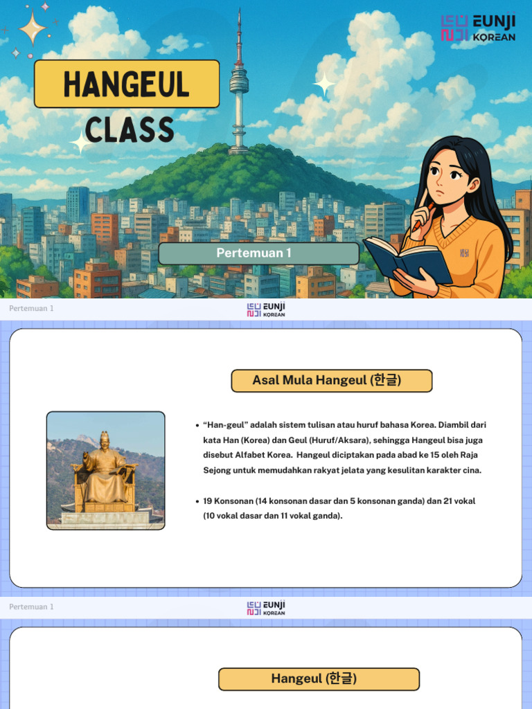Asal Usul dan Struktur Hangeul | PDF
