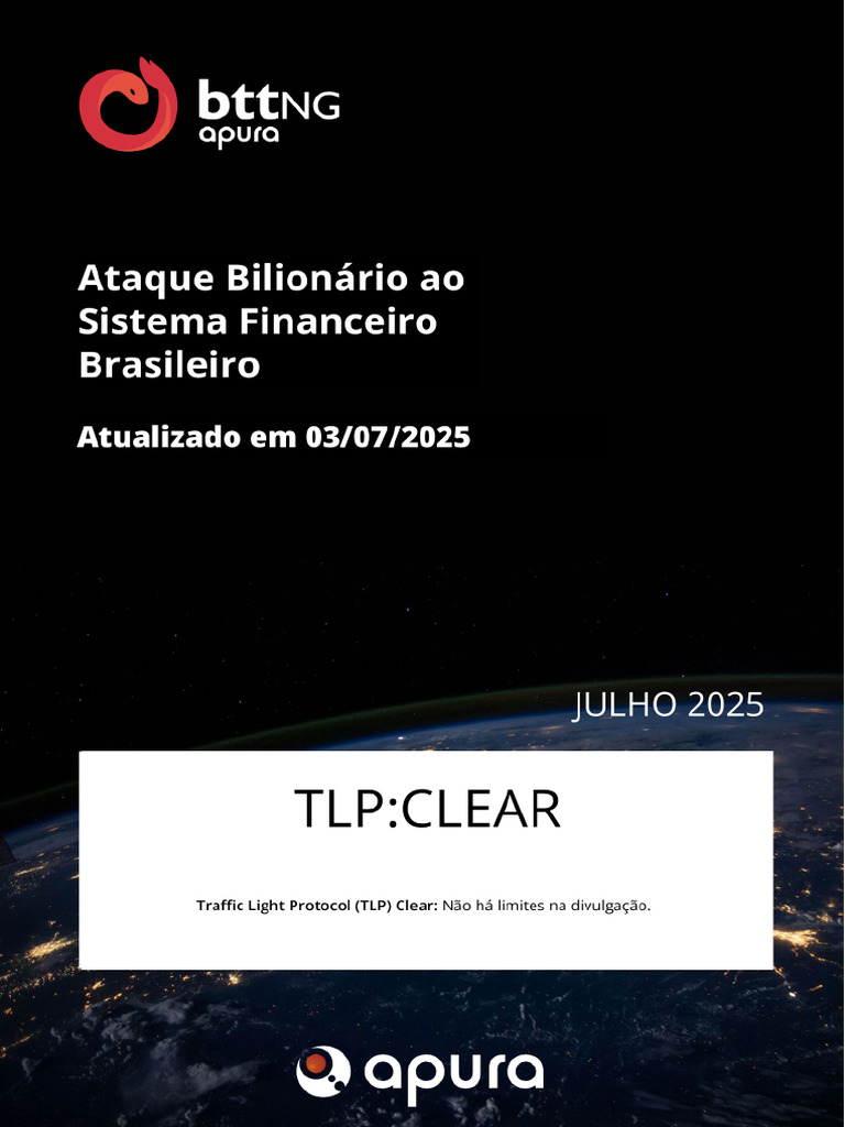 Ataque Bilionário Ao Sistema Financeiro TLP - Clear | PDF | Tecnologia da  Informação | Computação em nuvem