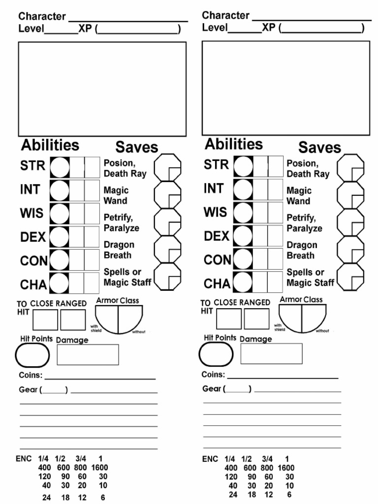 Character Stats and Leveling Guide | PDF | Role Playing Games