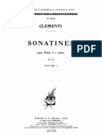 Clementi Sonate Op36