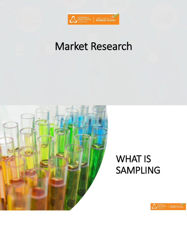 Sampling Techniques in Market Research | PDF | Sampling (Statistics ...