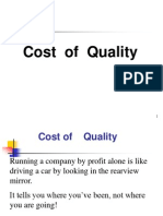 Cost of Quality