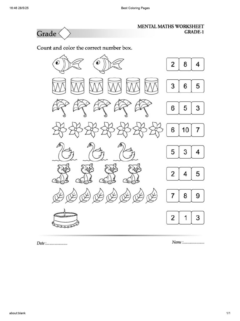 Coloring Pages | PDF