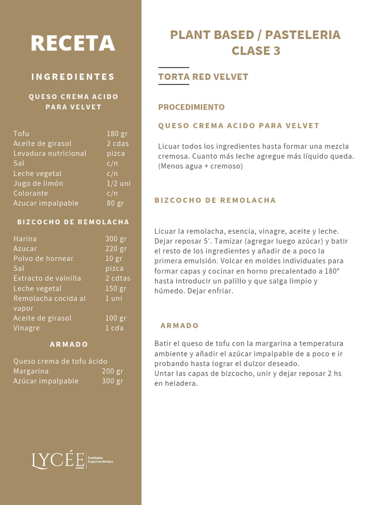 Recetas Veganas de Tortas y Postres | PDF | Confitería | Queso