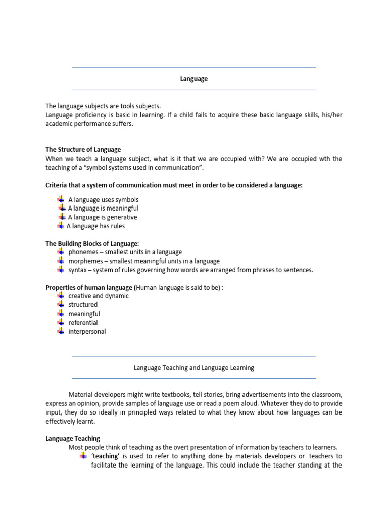 Language Teaching and Materials Development | PDF | Second Language ...