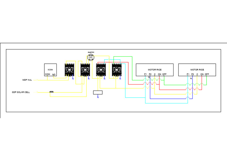 Motor Rice Selector Control System | PDF