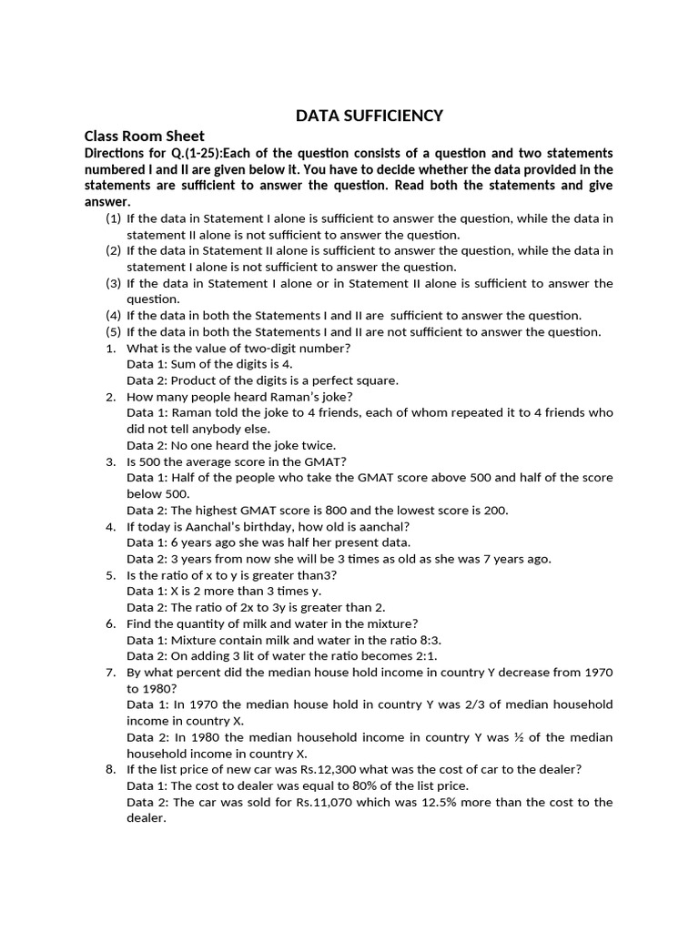 Appraisal Data Sufficiency Guide | PDF | Area | Elementary Geometry