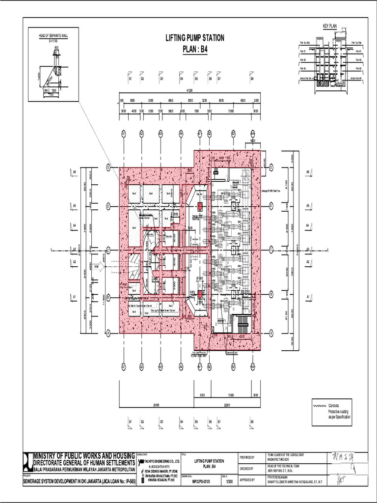 02 PS - Lifting Pump Station - Embedded Tie Rod Location | PDF