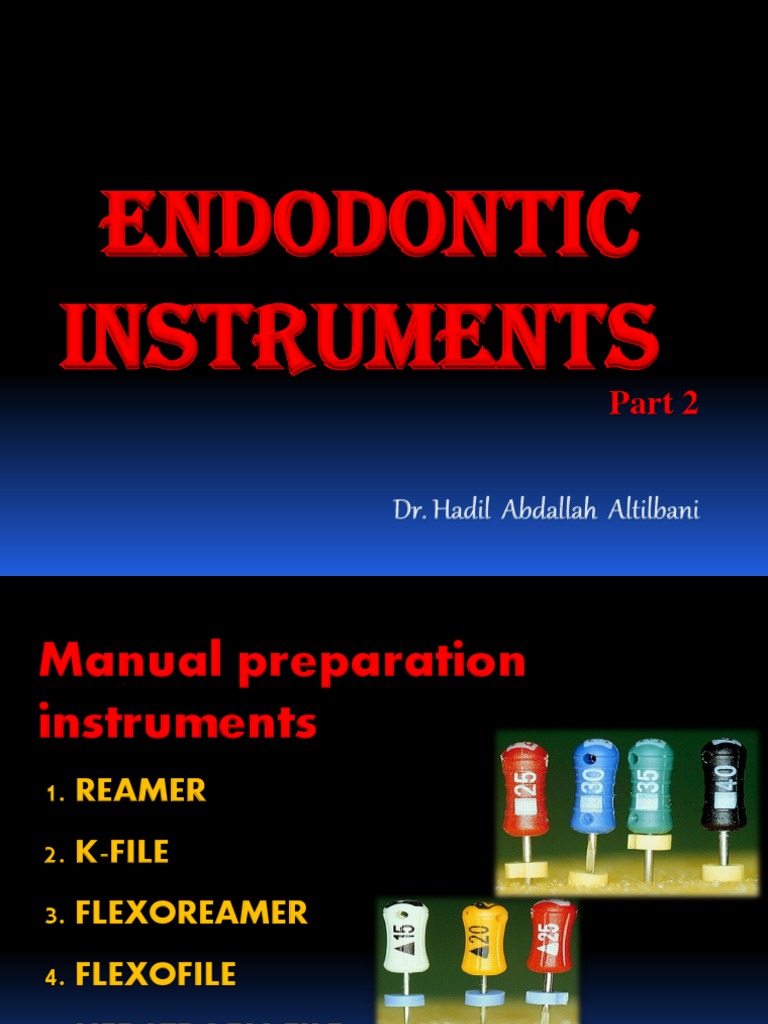 Endodontic Instruments Nature