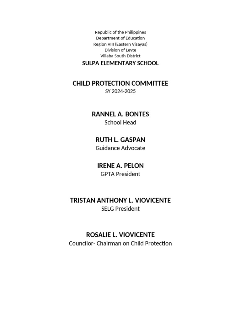 CPC Committee | PDF