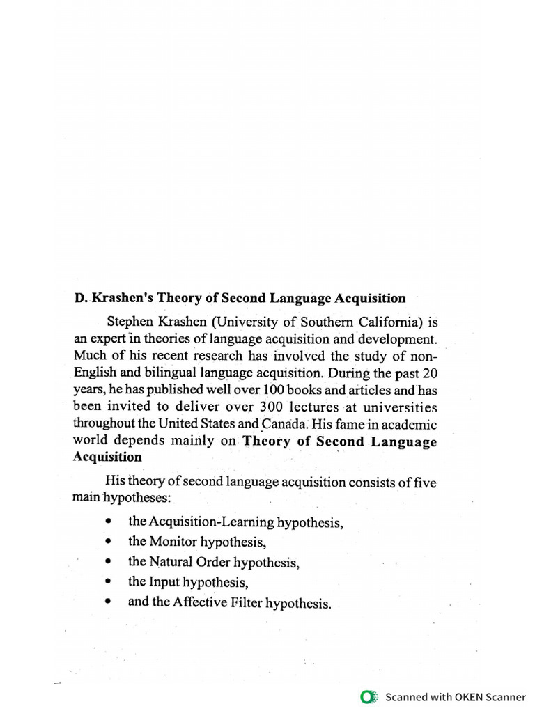 Kras Hens Monitor Theory | PDF