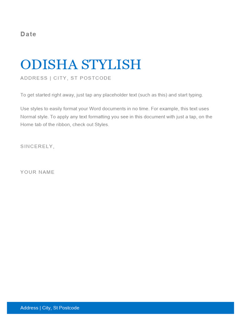 Quick Guide to Formatting Word Docs | PDF