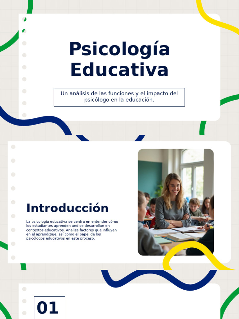 Impacto de la Psicología Educativa | PDF | Sicología | Aprendizaje
