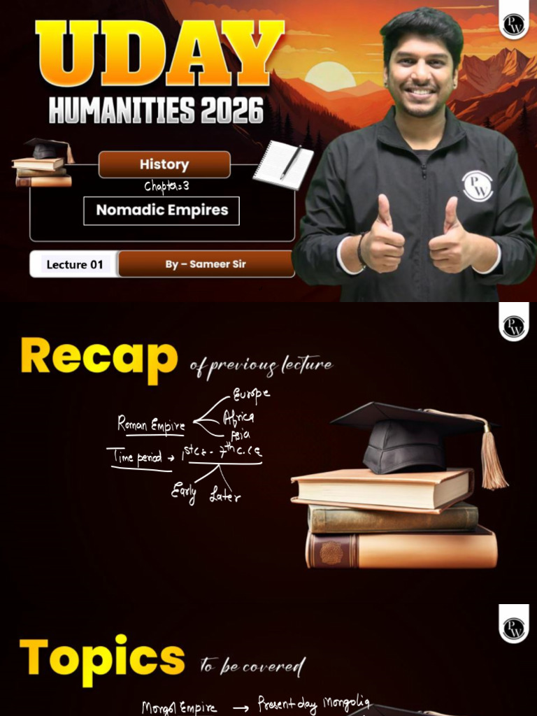 Nomadic Empires 01 Class Notes | PDF