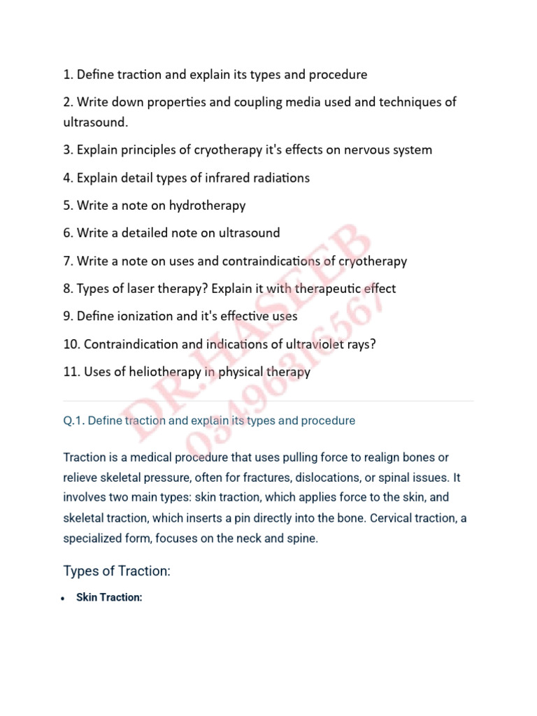 Electrotherapy Techniques in Rehabilitation | PDF | Ultraviolet ...