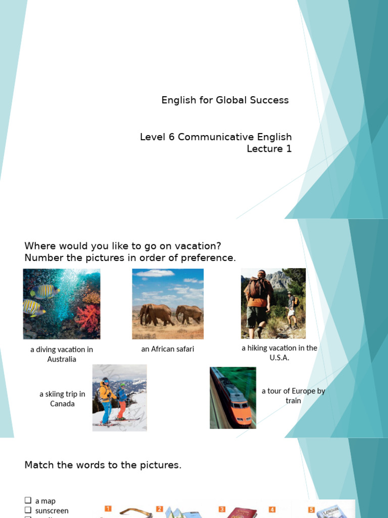 EGS6 S1 Slides | PDF | Pronoun | Linguistic Typology