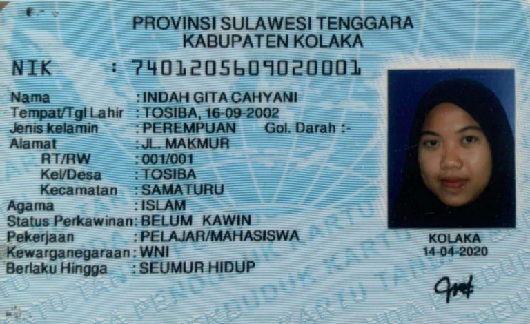 KTP Gita Indah Yani88 | PDF