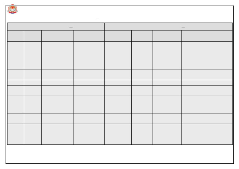 Date Sheet (Weekly Test) (11-12) | PDF | Applied Mathematics | Inquiry