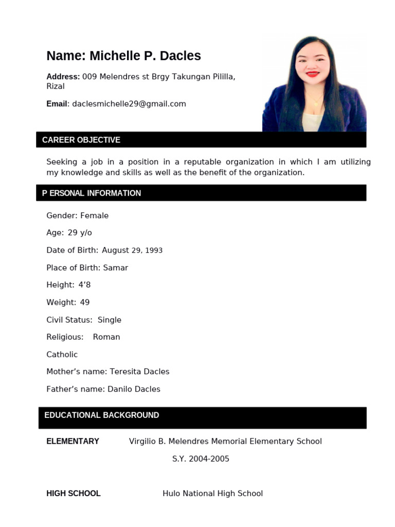 Michelle Real Resume-5 3 | PDF
