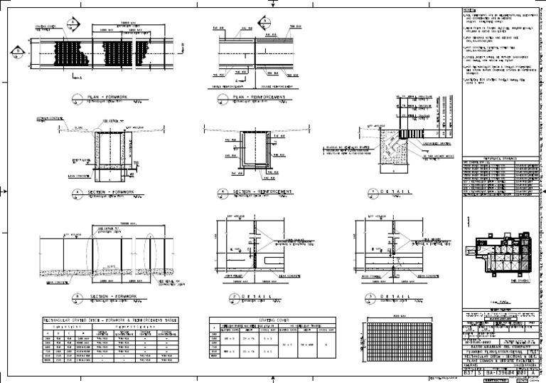 Rectangular Ditch Construction Details | PDF | Building Engineering ...