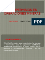 Supervisión facilitadora en minería