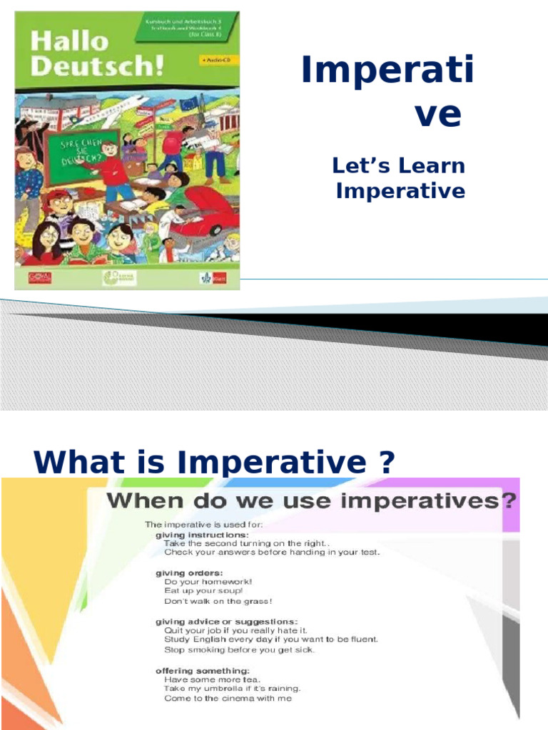 Imperative | PDF