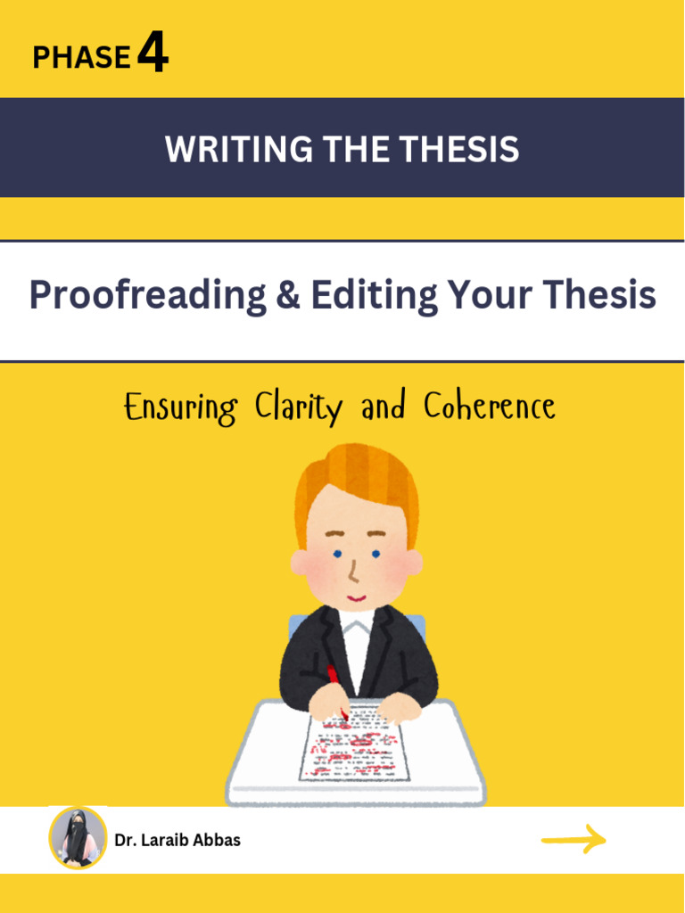 Thesis Proofreading Essentials Guide | PDF