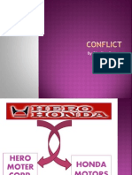 Hero Honda Conflict