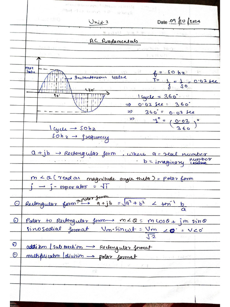 Electrical Unit 2 | PDF
