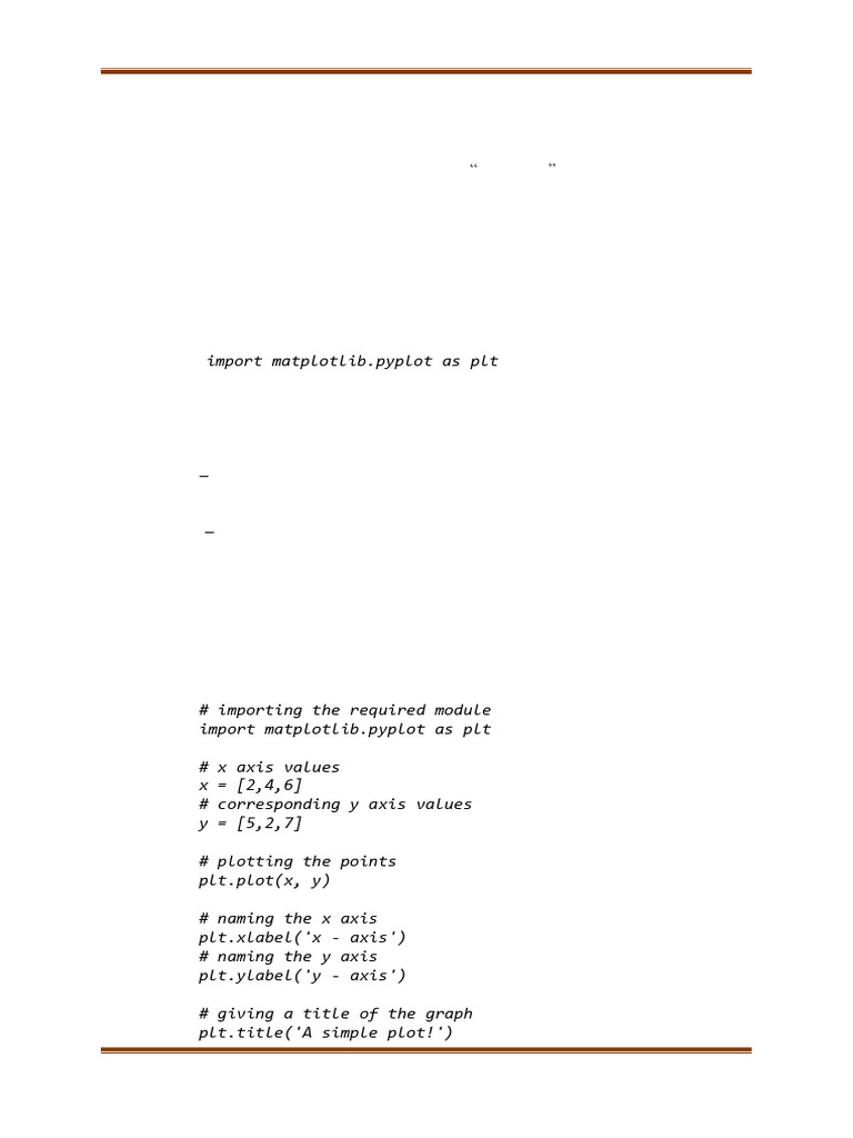 Visualizing Data with Matplotlib | PDF | Quartile | Histogram