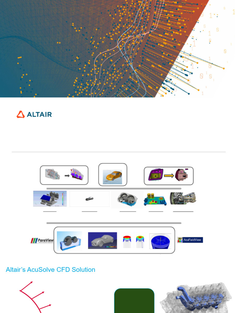 Altair CFD Solutions Overview | PDF | Computational Fluid Dynamics ...