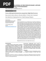 National-RRL THE EFFECTS OF STUDENTS ABSENTEEISM TO THE ACADEMIC ...