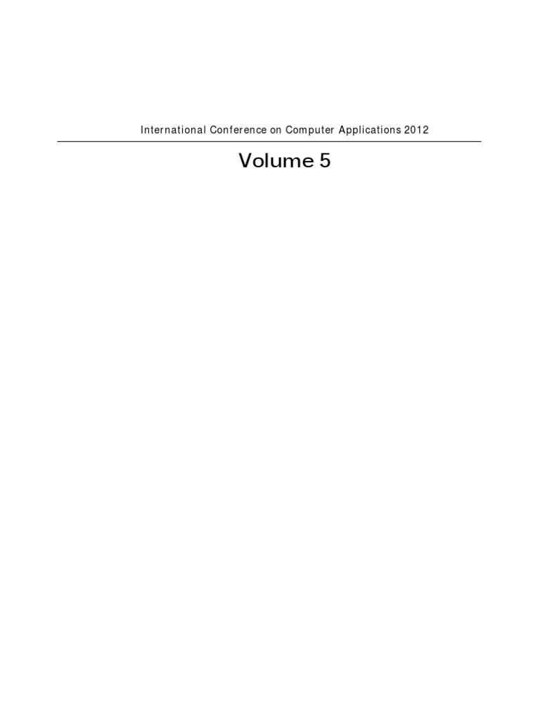 ICCA Volume 5 | PDF | Databases | Oracle Database