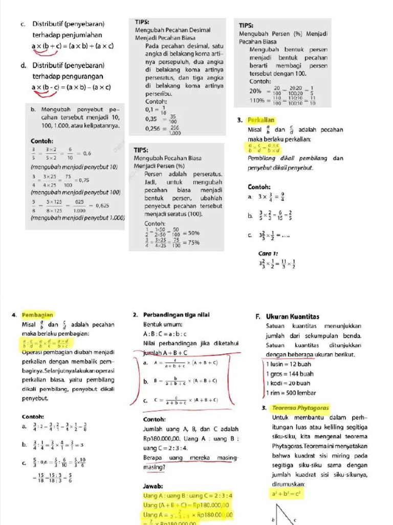 PDF Ringkasan Rumus Tiu Compress | PDF